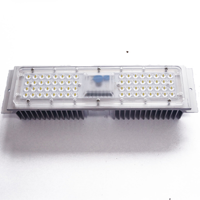 AC220V llevó la PC óptica de los componentes SMD3030 de la luz de calle con el disipador de calor