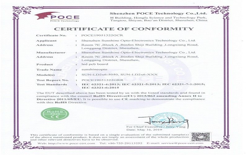 CHINA Sunshine Opto-electronics Enterprise Co.,ltd Perfil de la compañía