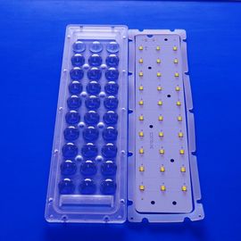 comprar 30 vatios del moldeo a presión del arsenal de cubierta plástica de la lente LED para la alta luz de la bahía Fabricación en línea