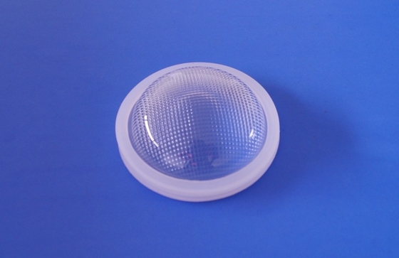Flooding Lighting Led Comllimator Lens , 66mm Optical Led Glass Lens
