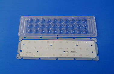 comprar 120 tablero del PWB del grado 3x10 3535 LED y lente y disipador de calor del arsenal para las luces exteriores llevadas Fabricación en línea