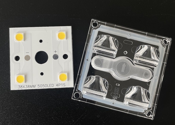 comprar Modulo de luz LED impermeable 10w 15w 4 led 5050SMD LED Board lente de luz callejera Fabricación en línea