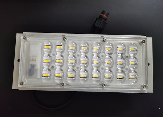 comprar 173x71mm 24 LED 5050 SMD Modulo Componentes de luz de calle LED con lente óptica Fabricación en línea