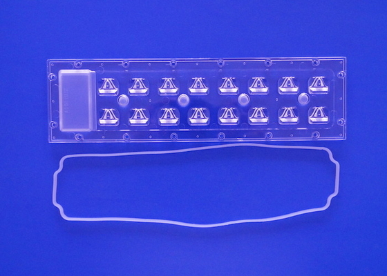 comprar 252x70mm serie 3535 LED lente de matriz IP65 resistente al agua para 16 LED 16w 24w 36w Fabricación en línea