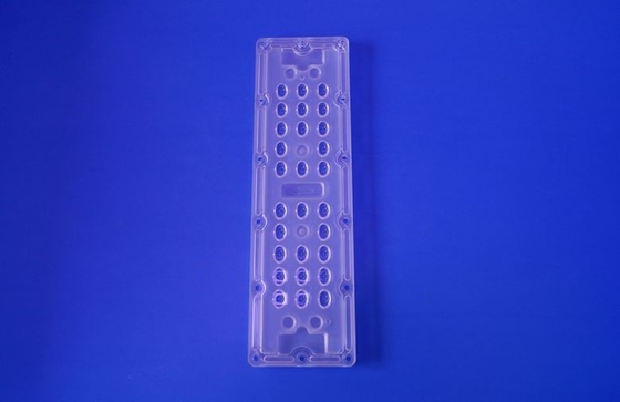 28 LED 3030 SMD LED Lens With Wide Angle 80x150 Degree For Streetlight Retrofit Kits