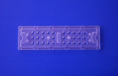 comprar La lente llevada de la luz de calle de SMD 3535, 28 1 grado 80x150 llevó la lente óptica Fabricación en línea