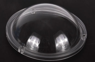 comprar cubierta plástica transparente llevada alta bahía el 91% Tranmittance de la PC de la lente de la lámpara del diámetro del 142MM Fabricación en línea