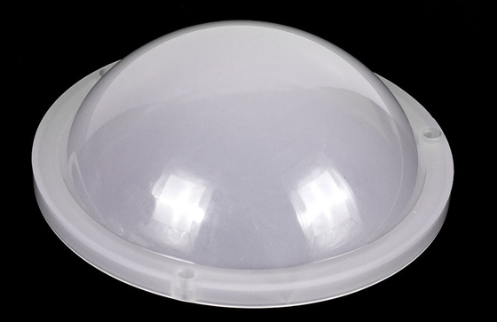 142MM Diameter High Bay Led Lamp Lens Transparent Plastic PC Cover 91% Tranmittance
