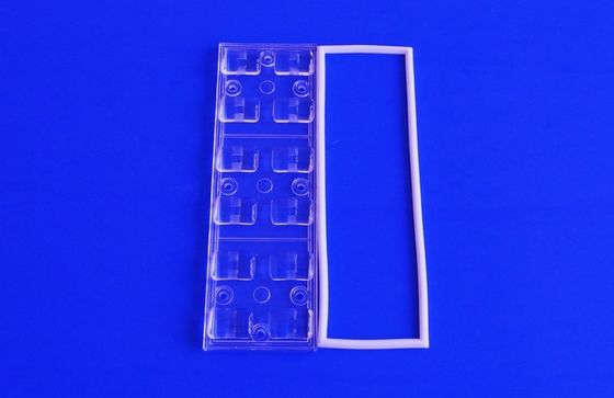 90x126 Degree 12W Led Array Lens Transparent PMMA 93% Transmittance