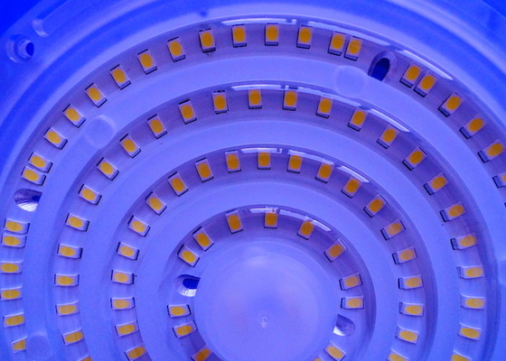 LED UFO High Bay Led Optics Lenses , 100W SMD 3030 Led Module Durable