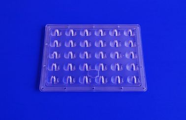 comprar Lente óptica del arsenal PMMA 30W Xpe de la lente de las colocaciones LED del alumbrado público Fabricación en línea