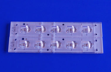 comprar La lente de PMMA llevó ángulo de haz de la lente del grado de la lente 40x80 de la luz de calle con el módulo del PWB Fabricación en línea