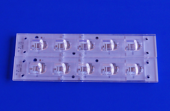 PMMA Lens Led Street Light Lens 40x80 degree Lens Beam Angle With PCB Module