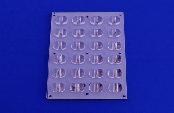 PCB Module LED Lens Array 75x135 Degree For Street Lighting Components