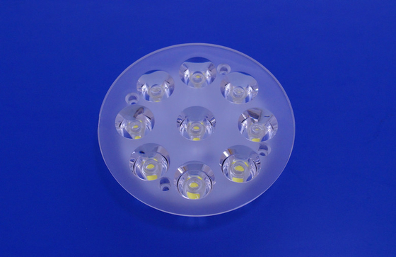 9W Reflector Bridgelux PMMA LED Lens Array For High Way Led light