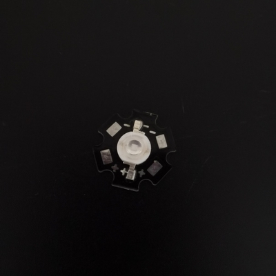 comprar el poder más elevado del color verde de 120 grados 1W llevó los diodos 520nm - 530nm, 400ma Fabricación en línea