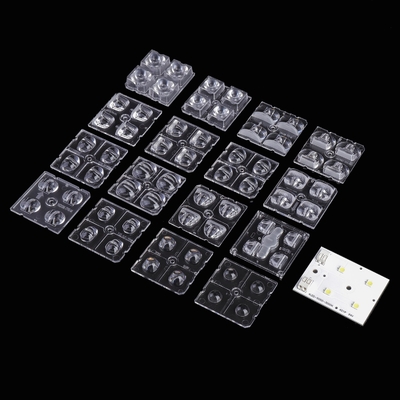 comprar 2x2 módulos Led Street Light Lens PC Led Lens para lámparas de carretera Fabricación en línea