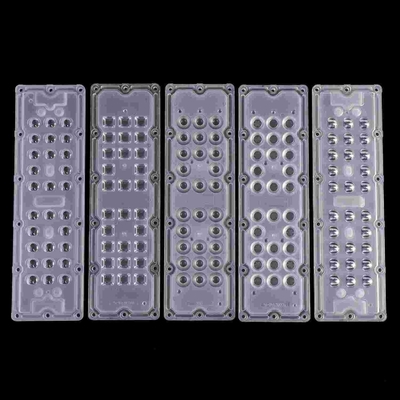 SMD 5050 Led High Bay Light Lens , 28 In 1 30 degree Led Lens 236x70mm