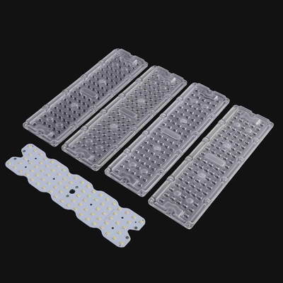 90 Degree Led Street Light Module Optical PC 50w SMD3030 Silicon Gasket