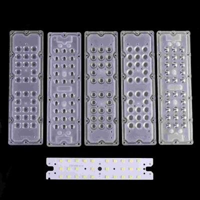 comprar 28 en 1 llevaron la lente óptica, lente llevada 90degree de SMD 5050 para la luz de aparcamiento Fabricación en línea