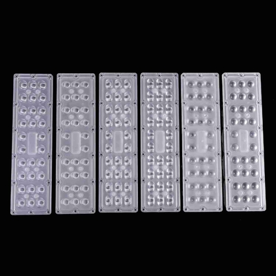 Optical PC 5050 LED Street Light Lens 93% Transmittance For SKD Led Light