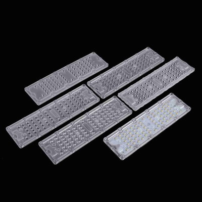 comprar El grado llevado de la lente 80x150 de la luz de calle llevó el módulo ligero con el disipador de calor Fabricación en línea