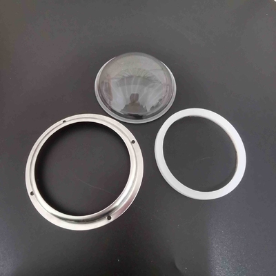 Miner lighting Led Glass Lens Heat Sink Power Led Lens 90 Degree Beam Angle