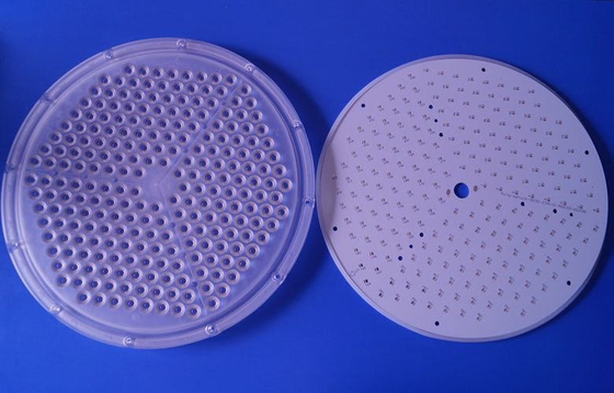 comprar Alta lente de la luz de la bahía de 200 vatios con la lente del tablero/234pcs SMD 3030 LED del PWB Fabricación en línea