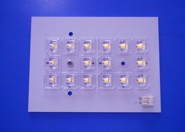 comprar PWB llevado material de aluminio de Smd color solar modificado para requisitos particulares 1 capa del blanco de la lámpara de la placa del PWB Fabricación en línea