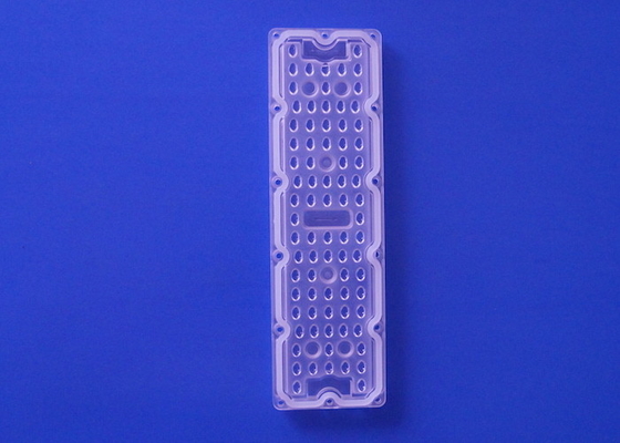 6 Volt 80 LED 3030 SMD Street lamps Array PC Lens 70x140 Degree Streetlight 50W 60W