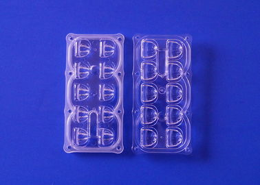 comprar el 126MM 10 grado TYPEII-M 10 de la lente óptica 135x55 de la luz de calle del LED 20 vatios Fabricación en línea