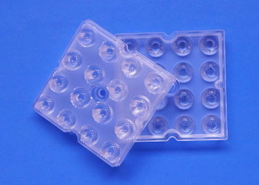 comprar 50X50 16 puntos de la alta de la bahía lente de la luz superficie el 91% Tranmittance de la gota de 20/30 grados Fabricación en línea