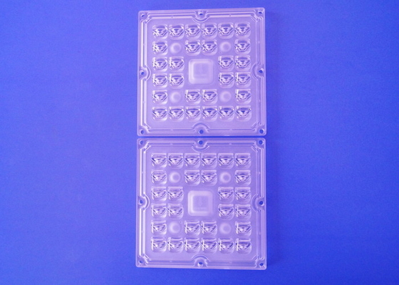 3535 SMD LED Lens Array 28 In 1 Square Module 100X60 Degree Beam Angle For 30w-50w