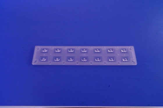 Small Footprint 7w Optical Led Lens Array Collimation Street Led Lens