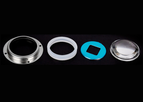 ROHS 67mm Dia LED Optical Lens For COB LED 30W 50W