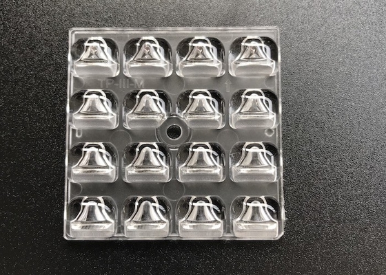 16 Points SMD3030 50X50mm LED Street Light Lens TYPE III-M