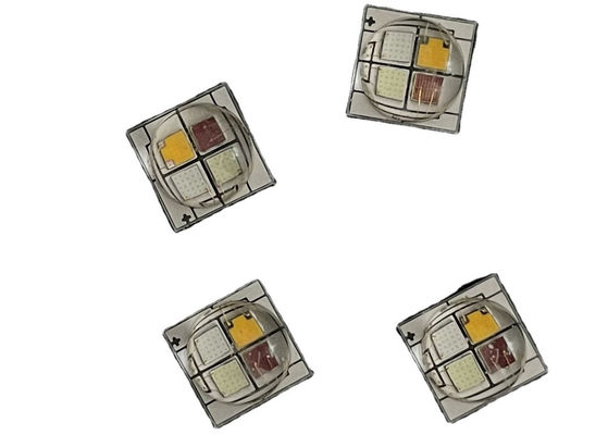 comprar 10W el ámbar de cerámica RGB de los diodos 605nm del silicón 5050 700mA LED llevó los diodos Fabricación en línea