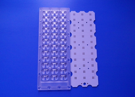 comprar Los equipos de modificación de la luz de calle del PWB 144 LED ponen en orden la lente 18 48v paralelo 150W Fabricación en línea