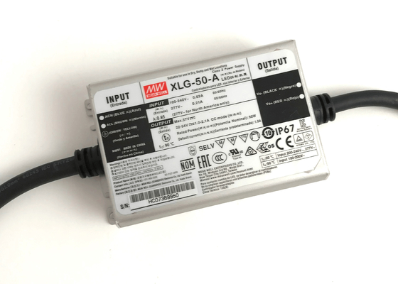 comprar conductores de la fuente de alimentación de 50W Constant Current LED 24v 36v 48v 54v MEANWELL para las luces LED Fabricación en línea