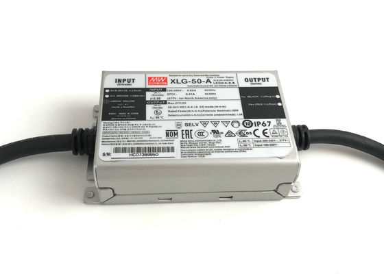 50W Constant Current LED Power Supply 24v 36v 48v 54v MEANWELL Drivers For LED Lights