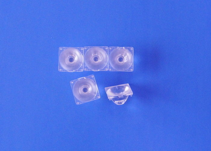 Narrow Square Single Led Light Lens 22mm Diameter
