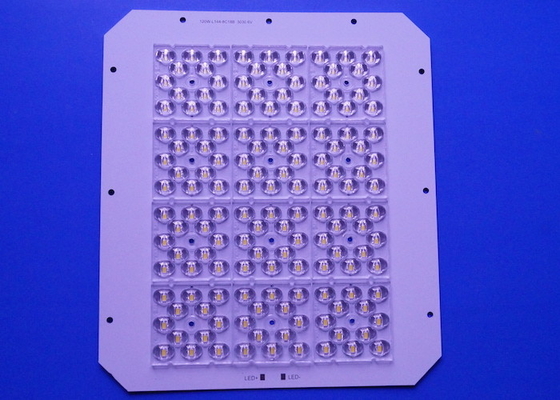 Placa PCB personalizada 120W 144 LED 3030 SMD 8S18P 48V con LENTE LED 5050SMD