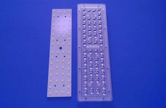 145x70 Grado 3030SMD 150-160lm Por módulo de Watt PC Lente de matriz Componentes de luz de calle LED