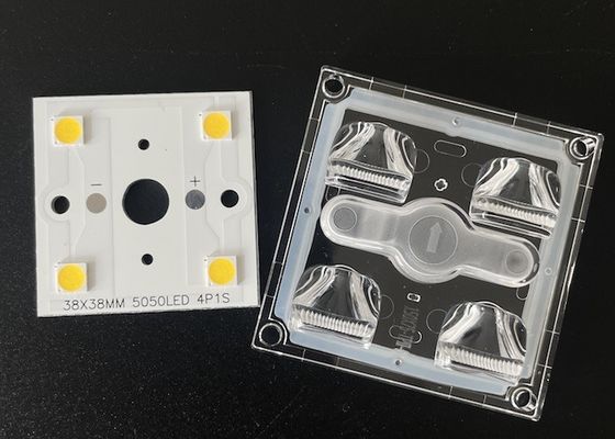 Módulo de luz de calle LED SMD 5050 a prueba de agua 10W-15W con placa LED y lente