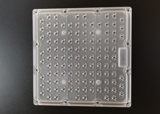 Tipo 2-M 112 LED 3030 Lente óptica SMD 60w 80w 100w 175X175MM Lente de luz de calle