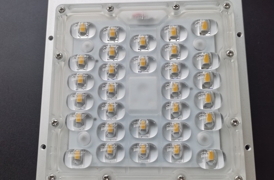 50W SMD 5050 Componentes de iluminación de la calle Led, Lente Led 236x70mm 130x130mm