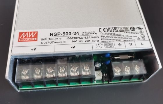 MEAN WELL RSP-500-24 24V 21A 504W AC DC Fuente de alimentación conmutada cerrada de salida única