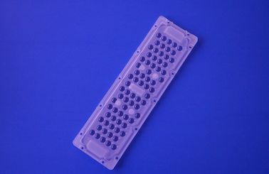 60 transmitencia llevada del material plástico 92% del arsenal 250*74m m de la lente del grado SMD 3030