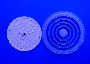 Bahía del UFO del LED la alta llevó las lentes de la óptica, artículo llevado del módulo de 100W SMD 3030