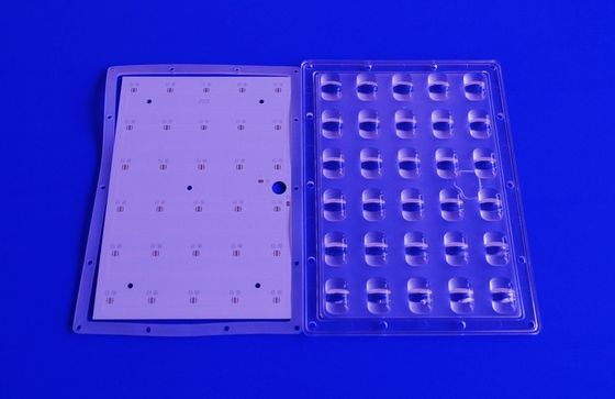 PMMA Led Street Light Components , Led Street Light Module with Xpe Lens
